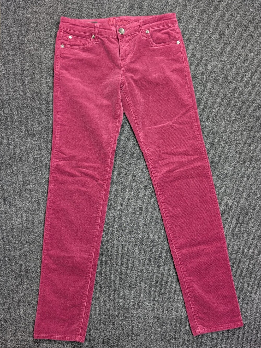 KUT From The Kloth: Diana Skinny - Fuchsia Corduroy - Size 4
